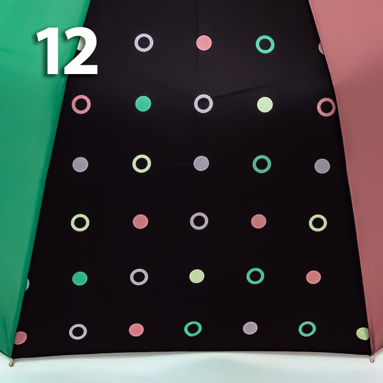 Зонт Три Слона L-3121 (D/25) 18758 Горошины, Зеленый