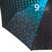 Зонт Три Слона L-3995 (B) 18349 Графика Бирюзовый