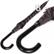 Зонт трость Три Слона M2182 (L) 11457 Клетка (гладкая ручка)