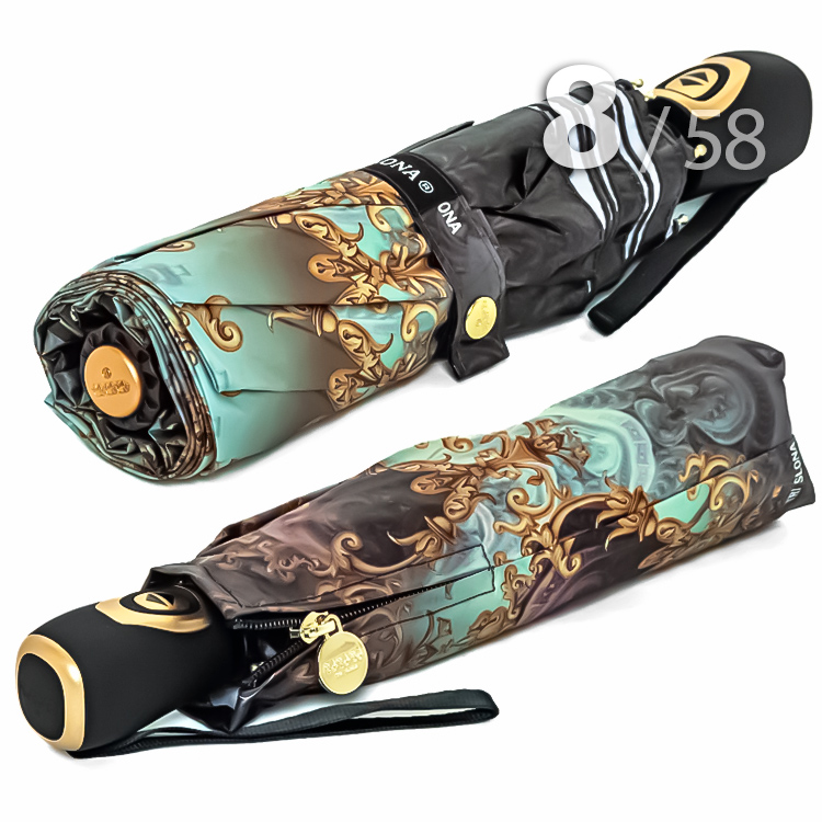 Зонт Три Слона L-3899 (A) 18502 Узор в позолоте