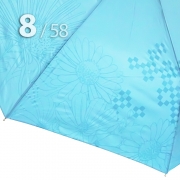 Зонт Три Слона L-3898 (C) 18365 Цветы Графика Голубой