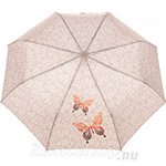 Зонт женский Airton 3511 8967 Бежевый Бабочки