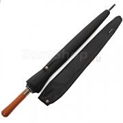 Зонт трость AMEYOKE L65-24BW (01) Черный