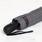 Зонт женский H.DUE.O H204/PG (6) 14092 Клетка Серый