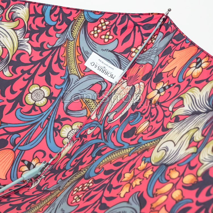 Зонт Fulton Morris & Co L907 4527 Золотой Лиловый UPF50+ (Дизайнерский)