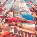 Зонт женский MAGIC RAIN 4333 (15254) Аромат лета (сатин)