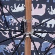 Зонт женский трость Fulton L914 4255 (UPF 50+) Слоны