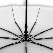Зонт женский Amico 1303 Белый рюши