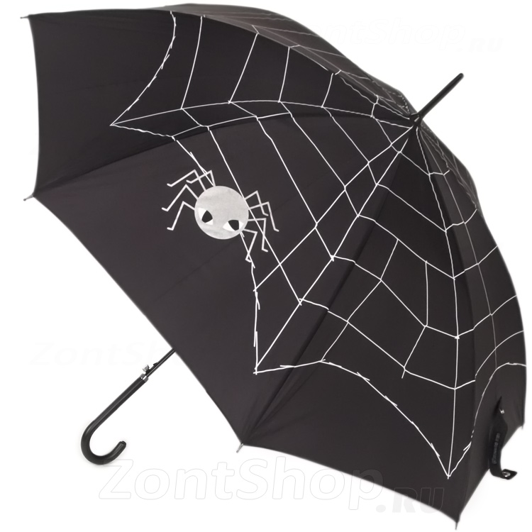 Зонт трость женский Fulton Lulu Guinness L723 2275 Spriders Web Паутина