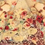Зонт женский LAMBERTI 74747 (14931) Никас Сафронов "Фрагментарное явление Джаконды"