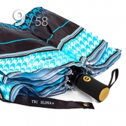 Зонт Три Слона L-3991 (E) 18005 Гусиная лапка Голубой