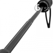 Зонт Ame Yoke OK54-R (01) Черный (M)