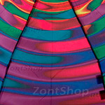Зонт женский Zest 24665 7000 Цветные волны