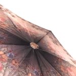Зонт женский Три Слона L3838 13804 Узоры Бежевый (сатин)