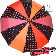 Зонт Три Слона L-3121 (D/25) 18756 Горошины, Оранжевый