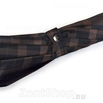 Зонт трость Три Слона M2182 (L) 11460 Клетка (гладкая ручка)
