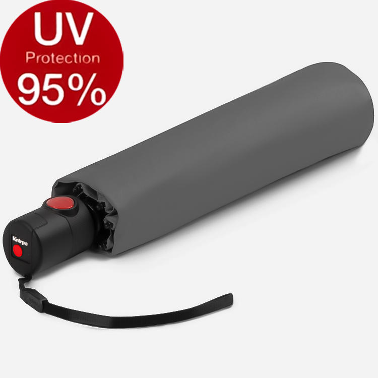 Зонт Knirps U.200 08012 DARK GREY WITH BLACK COATING (M)