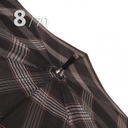 Зонт трость Три Слона M2182 (N) 15323 Клетка (плетеная ручка)