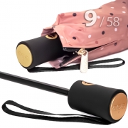 Зонт Три Слона L-3992 (A) 18183 Горох Полоска коричневый