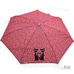 Зонт женский Nex 34921 6726 Кошки Сердце