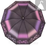 Зонт наоборот женский Три Слона 310 (C/JS) 13984 Цветочная вуаль розовый (обратное закрывание)