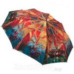 Зонт женский Zest 23944 12018 Прогулка по Венеции (сатин)