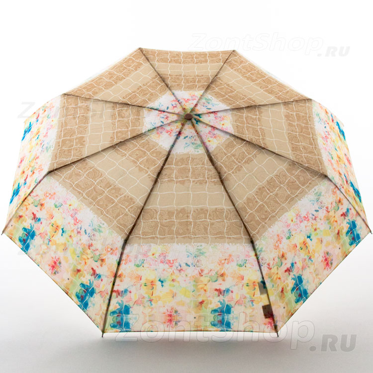 Зонт женский Zest 23845 6976 Цветочная композиция