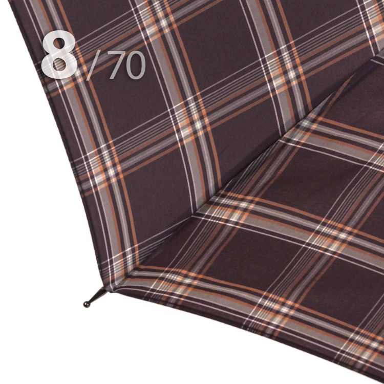 Зонт трость Три Слона M2182 (N) 15321 Клетка (плетеная ручка)