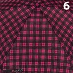 Зонт женский H.DUE.O H224 (10) 14666 Клетка Розовый