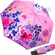 Зонт Три Слона L-3825 (R) 18530 Розовый букет (сатин)