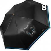 Зонт Три Слона L-3870 (A) 18818 Кошка голубая кайма
