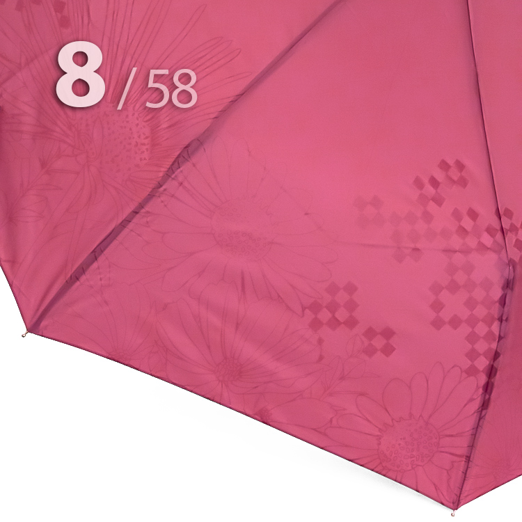 Зонт Три Слона L-3898 (C) 18368 Цветы Графика Розовый