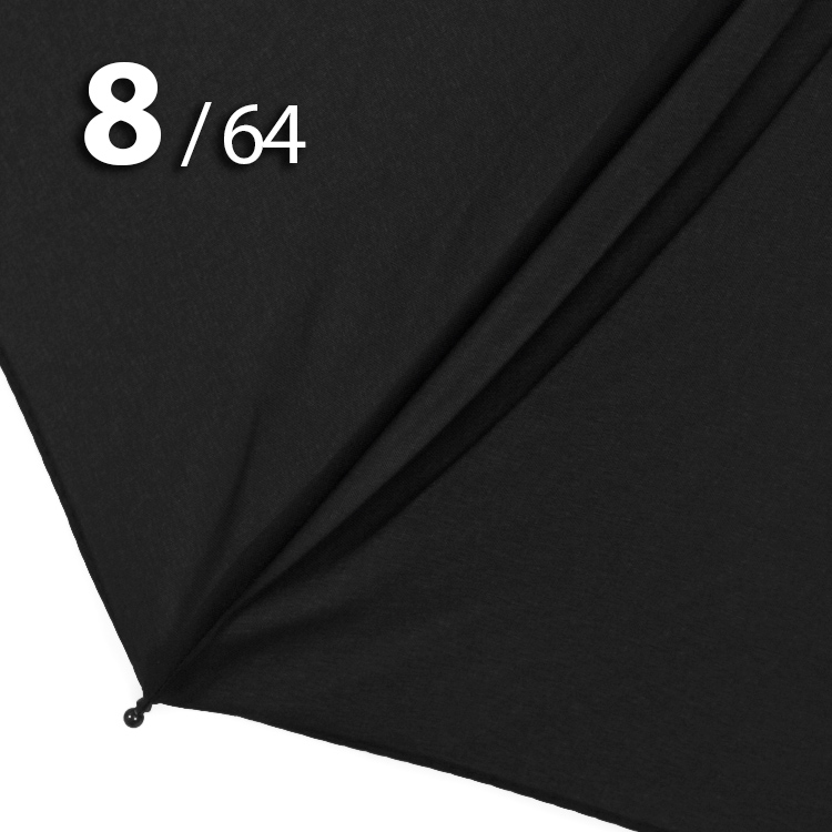 Зонт Три слона M6800 Черный, мужской