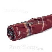 Зонт AMEYOKE OK55-CH (21) Клетка, Бордовый