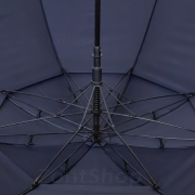 Зонт трость AMEYOKE L75 STORM (02) Синий (наконечник пластик)