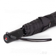 Зонт Knirps U.220 Safety BLACK легкий, компактный 1001