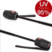 Зонт Knirps T.200 10001 BLACK WITH UV PROTECTION (M)