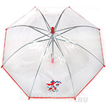 Зонт детский прозрачный ArtRain 1511 (10461) Звезда футбола