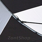 Зонт гольфер Fulton S669 2986 Stormshield Черно-белый Ветроустойчивый