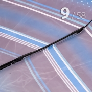 Зонт Три Слона L-3994 (A) 18001 Горох Полоска Голубой