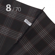 Зонт трость Три Слона M2182 (L) 11456 Клетка (гладкая ручка)