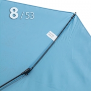 Зонт Три Слона L-4898 (C) 17909 Цветы Графика Голубой, компактный облегченный