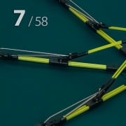 Зонт Ame Yoke OK58-7 (05) Зеленый (M)