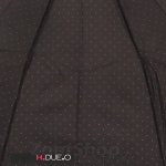 Зонт мужской H.DUE.O H621/BK (2) Черный, Горох