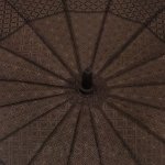 Большой зонт трость Trust 19968 (14742) Геометрия, Коричневый