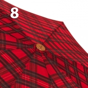Зонт Три Слона L-3803 (K) 11571 Клетка Красный