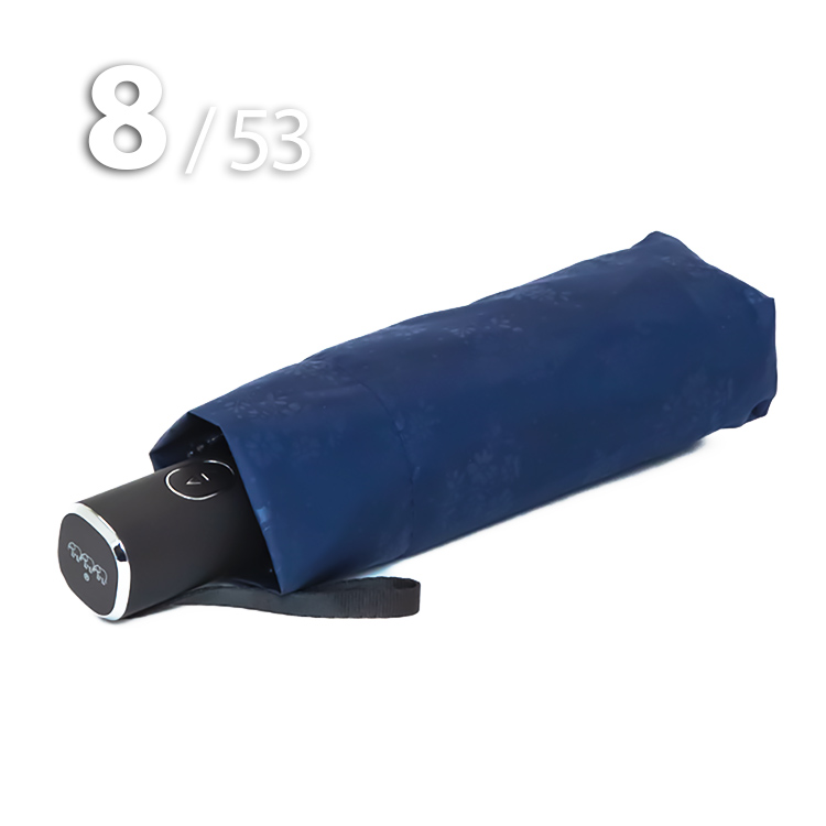 Зонт Три Слона L-4806 (F) 17906 Цветы Синий, компактный