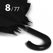 Зонт трость Три Слона M-2775 Черный, мужской