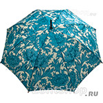 Зонт трость женский Fulton L715 2335 Morris & Co Цветы (Дизайнерский)