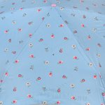 Зонт женский от солнца и дождя Fulton L752 4072 (Parasolei UPF) Цветы